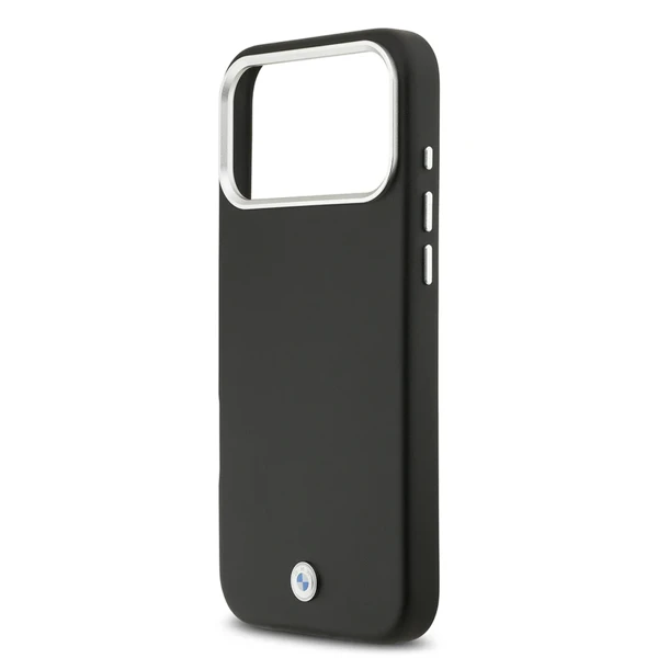 Apple iPhone 17 Pro Max Kılıf BMW M-safe Metal Logolu Tam Kaplama Deri Kılıf - 3