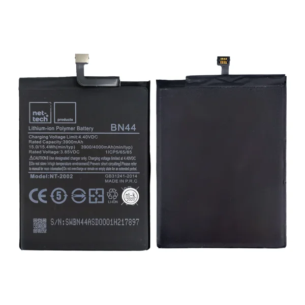 Teknonet Xiaomi Redmi Note 5 Plus Uyumlu Nettech BN44 3900 MAh Batarya NT-82577 - 1