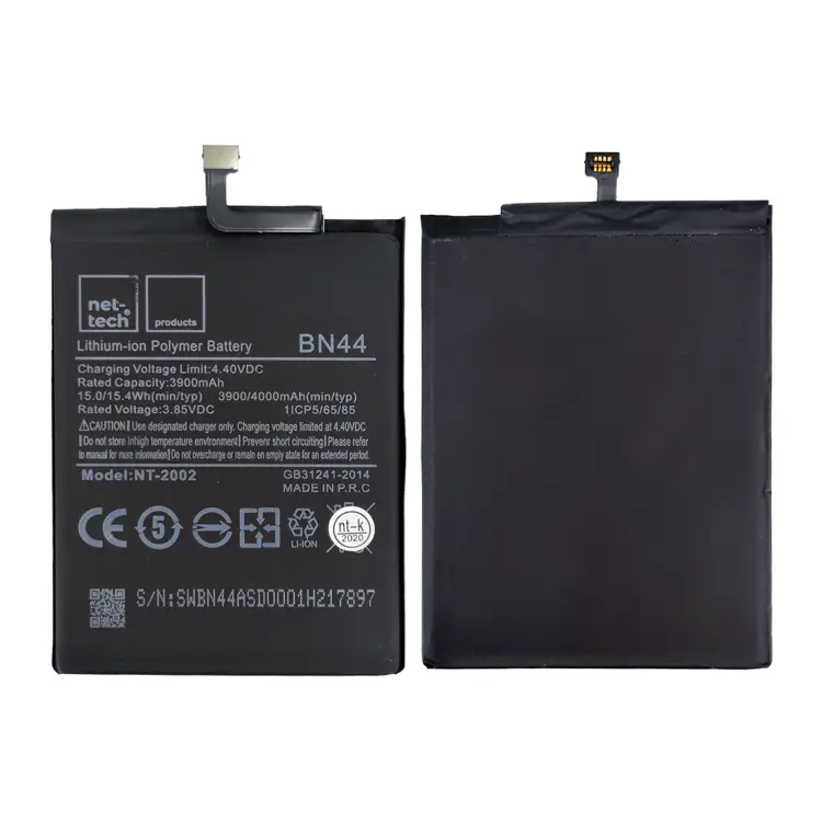 Teknonet Xiaomi Redmi Note 5 Plus Uyumlu Nettech BN44 3900 MAh Batarya NT-82577