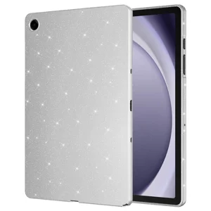 Galaxy Tab A9 Plus Simli Parlak Görünümlü Zore Tablet Koton Kılıf - Gümüş