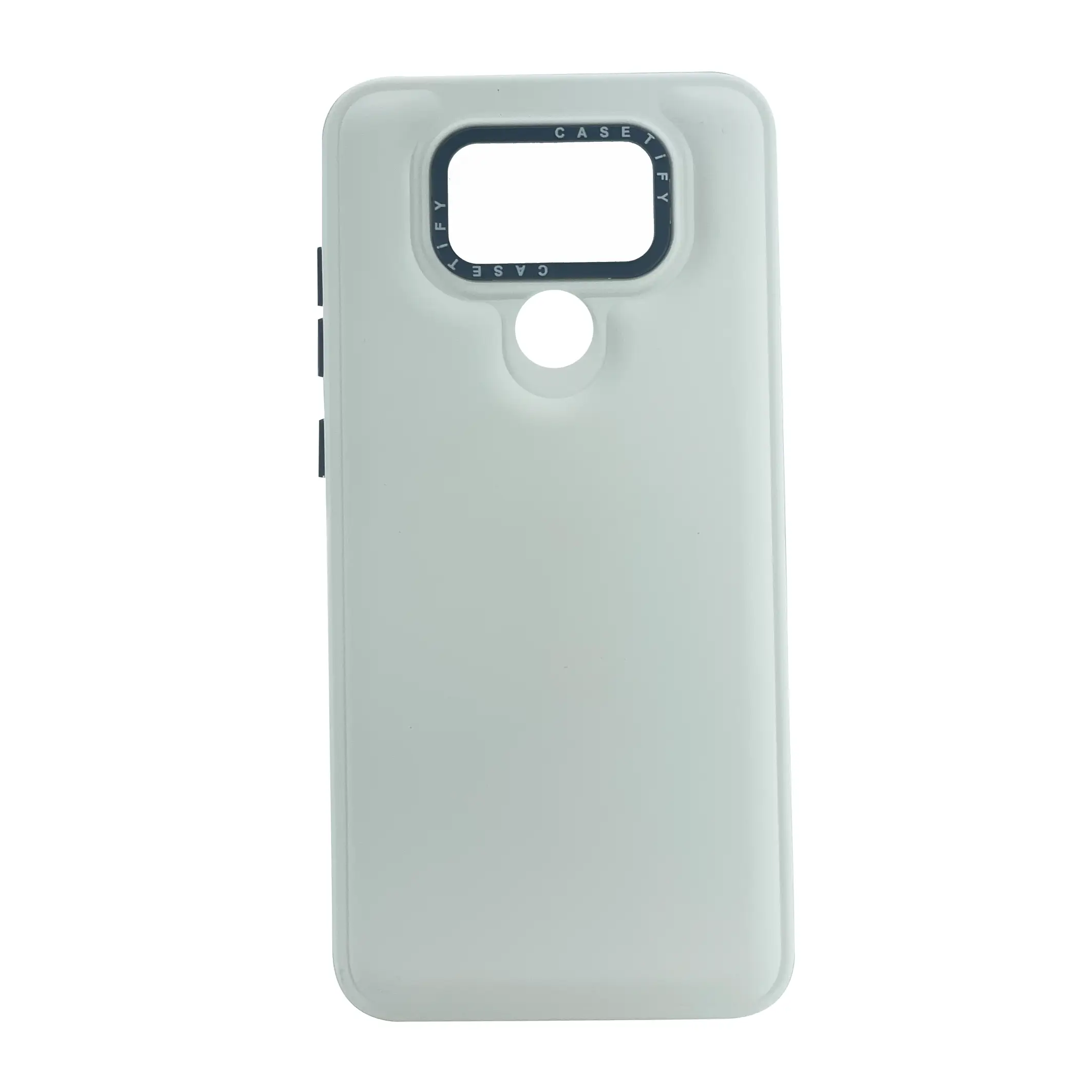 Nettech Xiaomi Redmi Note 9 Uyumlu Casetify Buff Seri Arka Koruma Kılıf (Beyaz) NT-99275