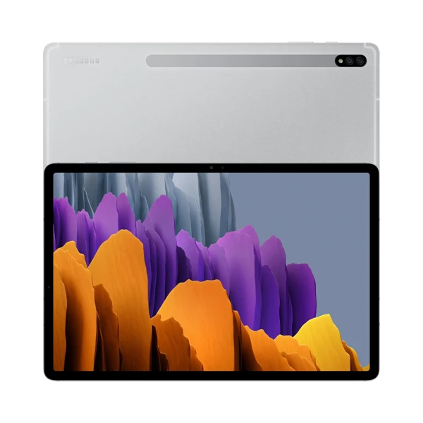 Samsung Galaxy Tab S7 Plus - 512 GB - 12 inç - Wi-Fi - Gümüş - 1
