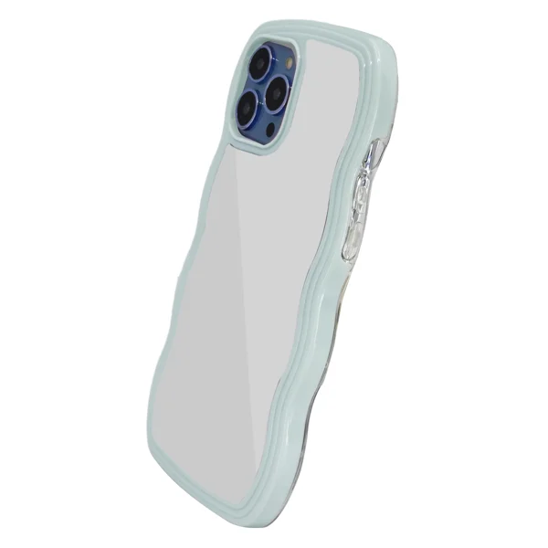 Nettech Apple iPhone 13 Pro Max Uyumlu Aynalı Seri Arka Koruma Kılıf (Turkuaz) NT-96297 - 2