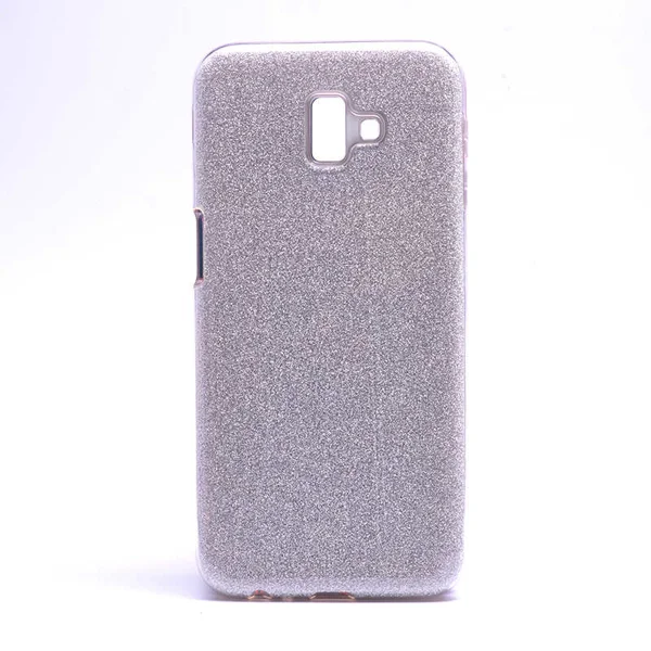 Galaxy J6 Plus Kılıf Zore Shining Silikon - Gümüş - 1