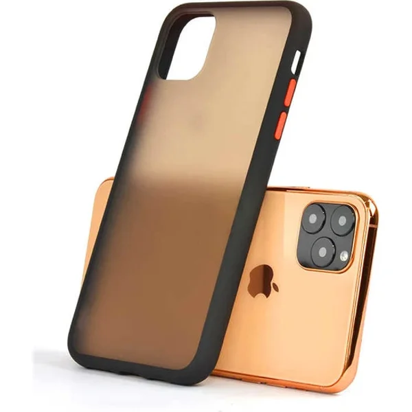 Nettech Apple iPhone 11 Pro Uyumlu Montreal Seri Arka Koruma Kılıf (Siyah) VR-18918 - 2