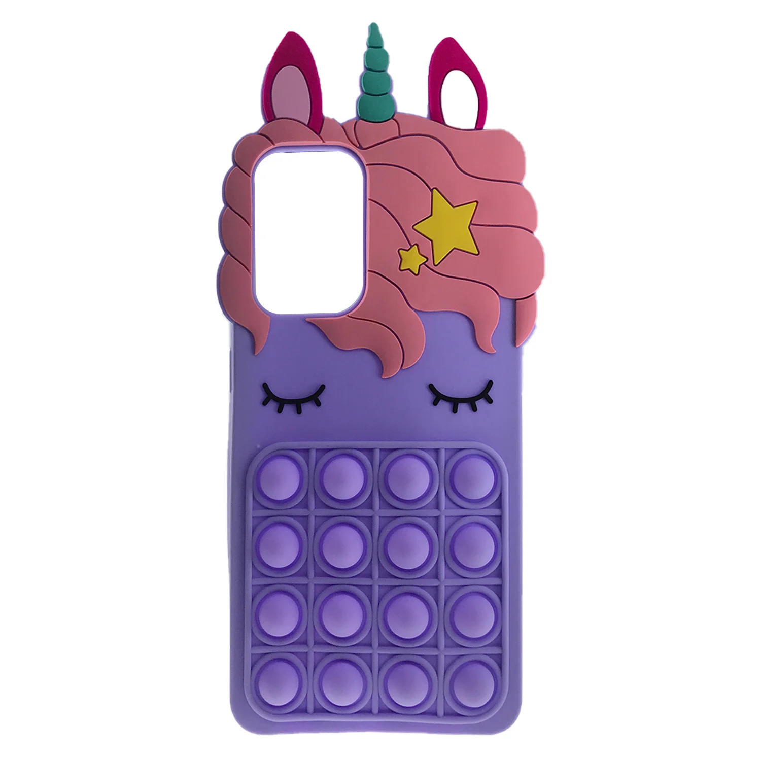 Nettech Samsung Galaxy A72 Uyumlu Unicorn Seri Arka Koruma Kılıf (Çeşitli Renk) NT-92268