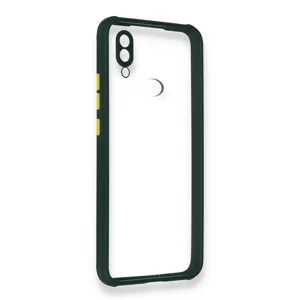 Nettech Samsung Galaxy A10S Uyumlu Kamera Lens Korumalı Arka Koruma Kılıf (Yeşil) NT-85244