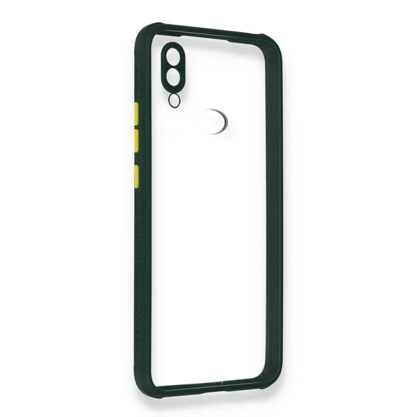 Nettech Samsung Galaxy A10S Uyumlu Kamera Lens Korumalı Arka Koruma Kılıf (Yeşil) NT-85244 - 1