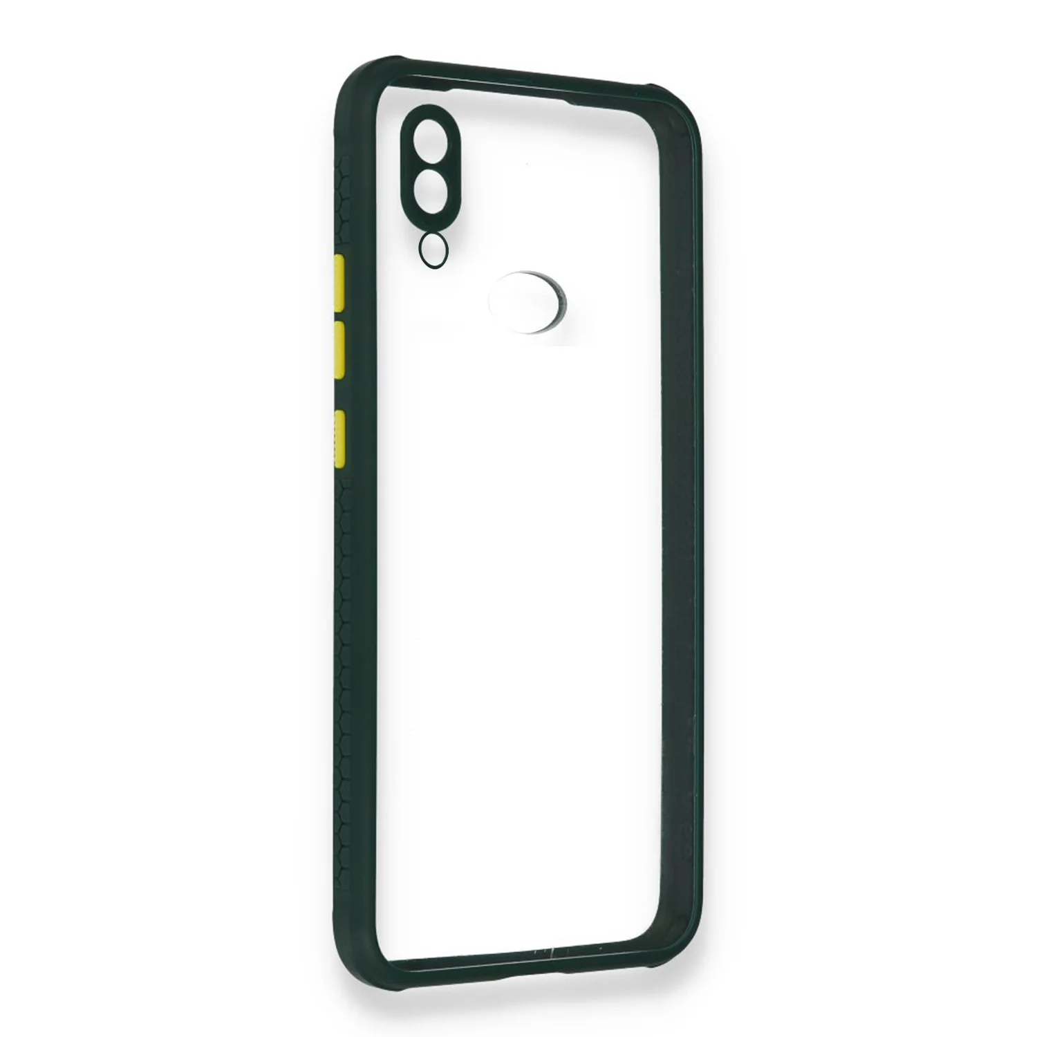 Nettech Samsung Galaxy A10S Uyumlu Kamera Lens Korumalı Arka Koruma Kılıf (Yeşil) NT-85244