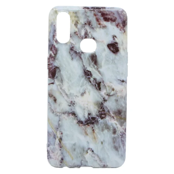 Nettech Samsung Galaxy A10S Uyumlu Mermer Desenli Arka Koruma Kılıf (Karışık/Çok Renkli) NT-79134 - 3