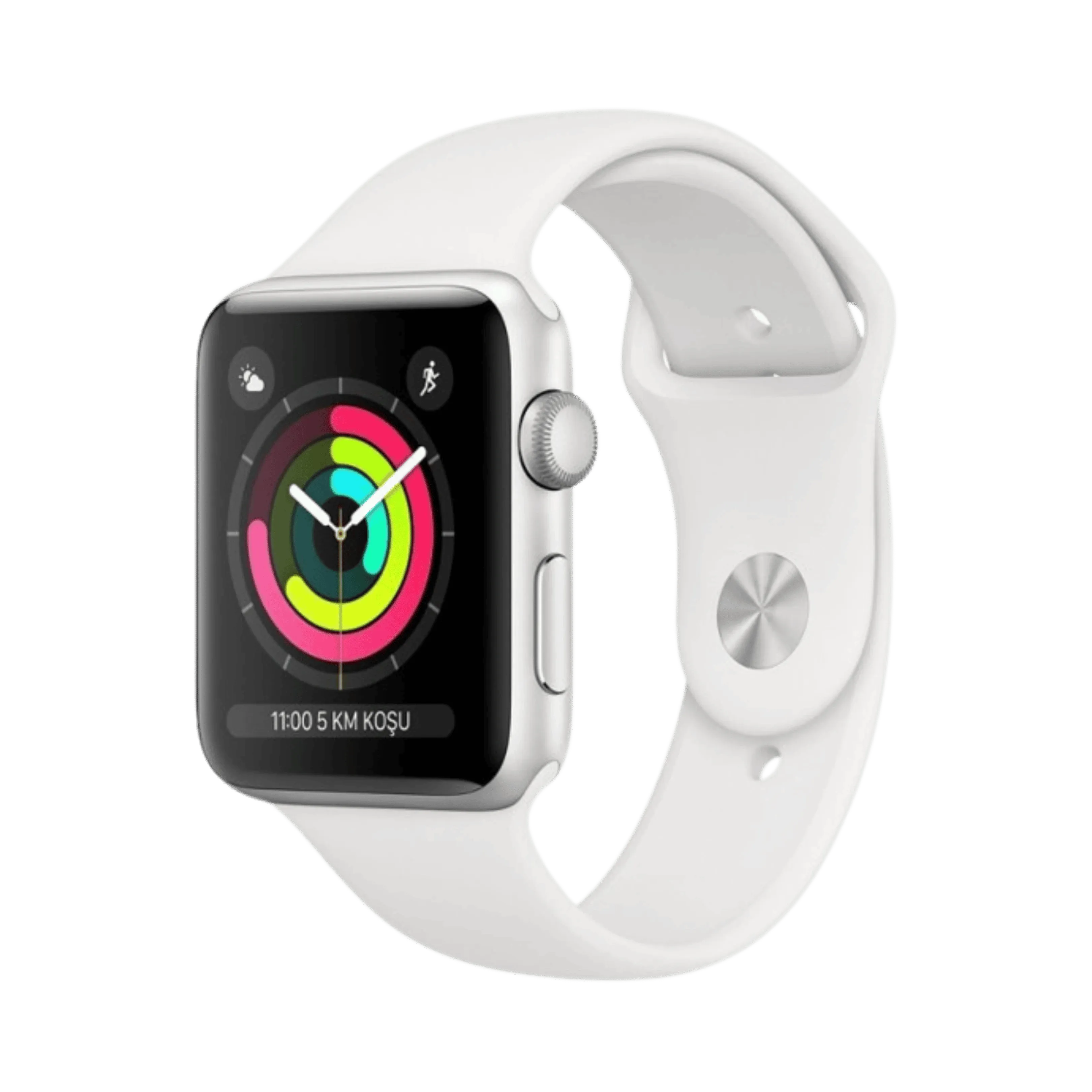 Apple Watch Series 3 - Alüminyum - 42mm - GPS - Gümüş