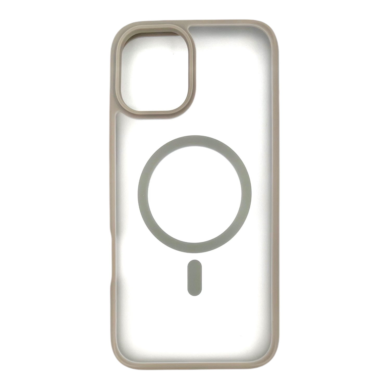 Nettech Apple iPhone 16 Plus Uyumlu NT-N060 Arka Koruma Kılıf (Gri) NT-111214