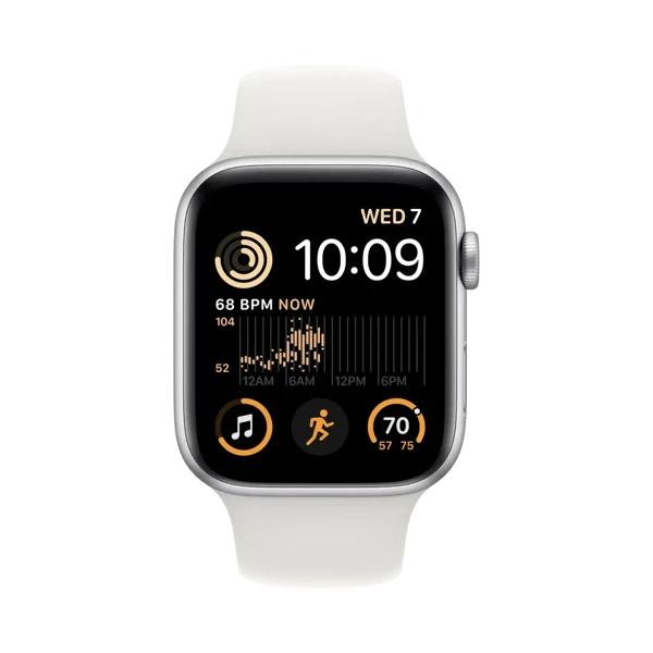 Apple Watch SE 2 - Alüminyum - 44mm - GPS + Cellular - Gümüş - 2