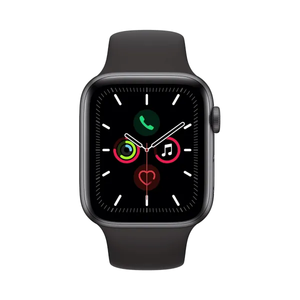 Apple Watch Series 5 - Alüminyum - 44mm - GPS - Gece yarısı