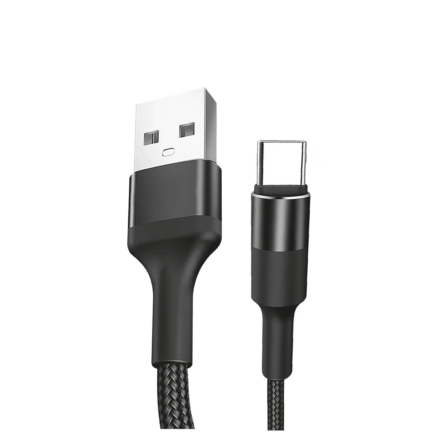 Teknonet TN-DC09 İp Örgü 100 Cm Type-C Şarj ve Data Kablosu (Siyah) NT-92575