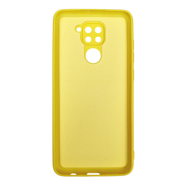 Nettech Xiaomi Redmi Note 9 Uyumlu Nano Arka Koruma Kılıf (Sarı) NT-82670 - 2