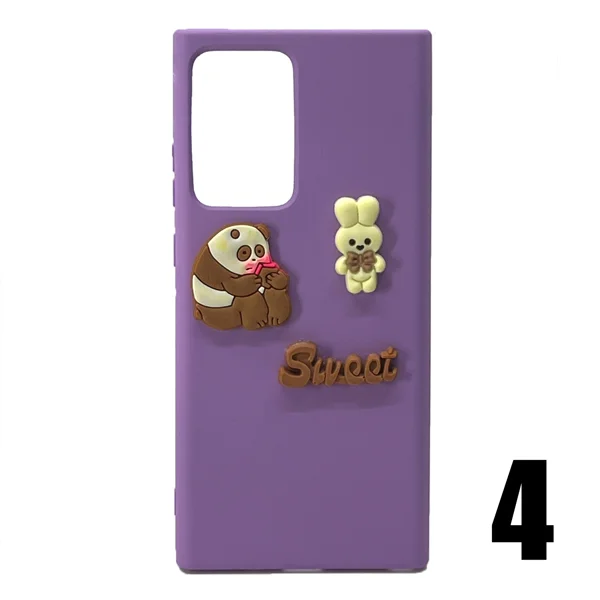 Nettech Samsung Note 20 Plus Uyumlu Maskot Seri Arka Koruma Kılıf (Karışık Renk) NT-106235 - 4