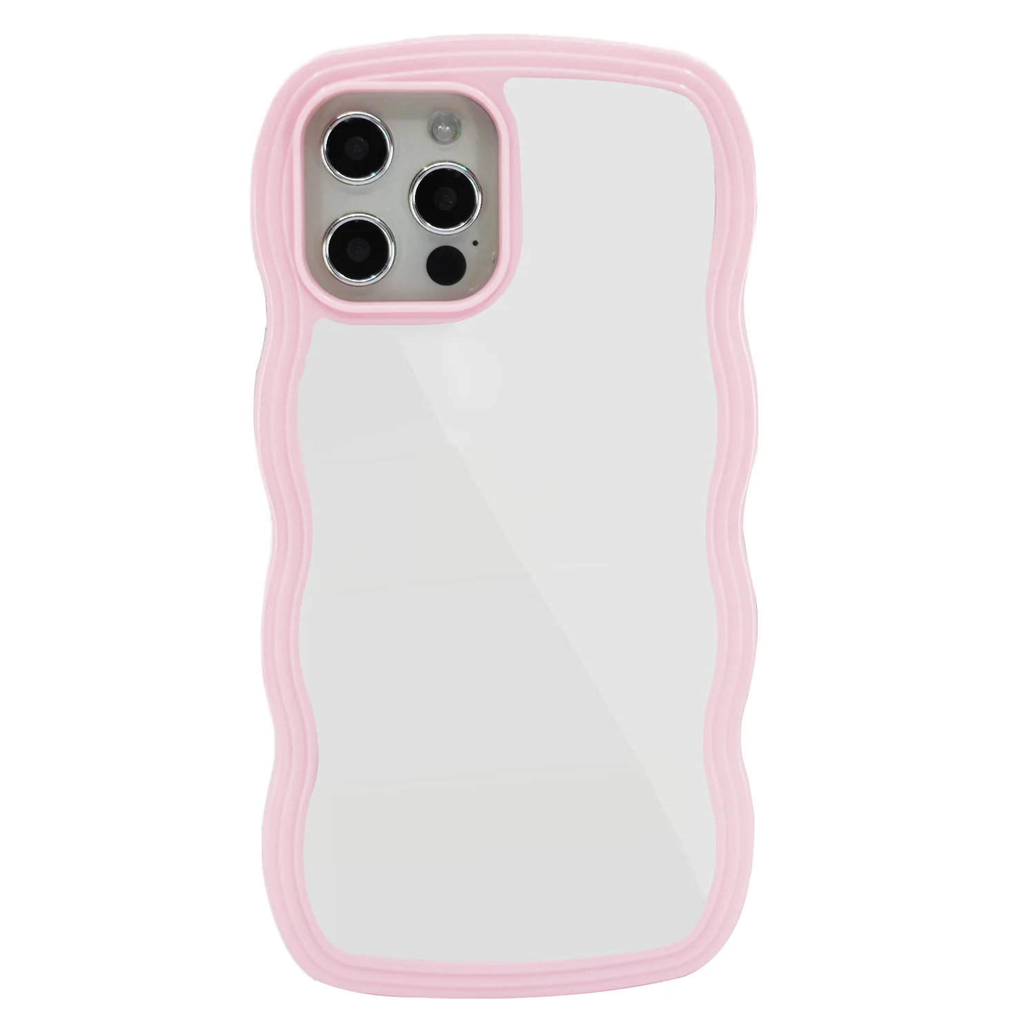 Nettech Apple iPhone 12 Pro Max Uyumlu Aynalı Seri Arka Koruma Kılıf (Pembe) NT-96278