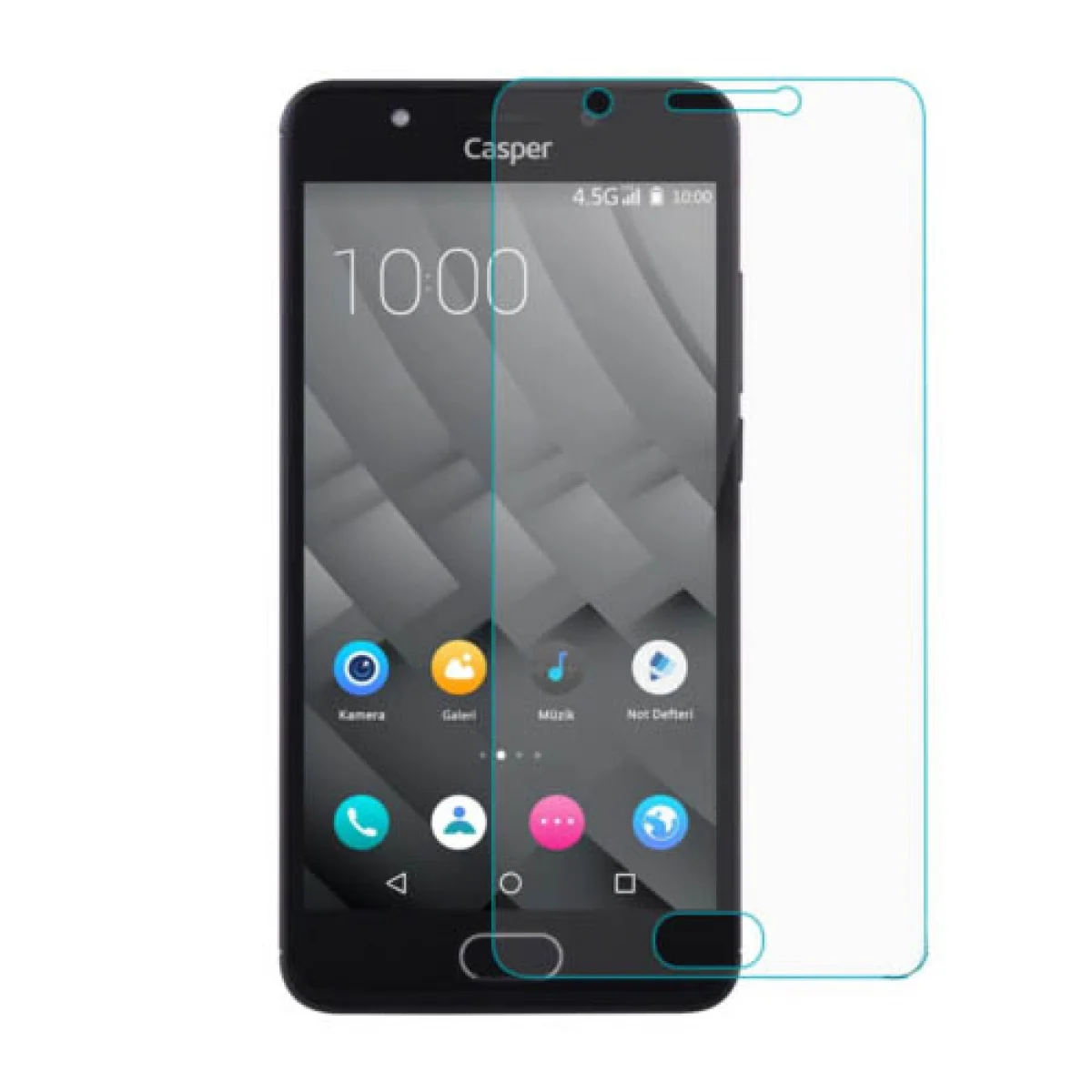 Nettech Casper Via M2 Uyumlu Ön Koruma Nano Ekran Koruyucu (Şeffaf) NT-17475