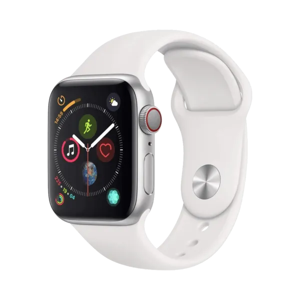 Apple Watch Series 4 - Alüminyum - 40mm - Cellular - Gümüş