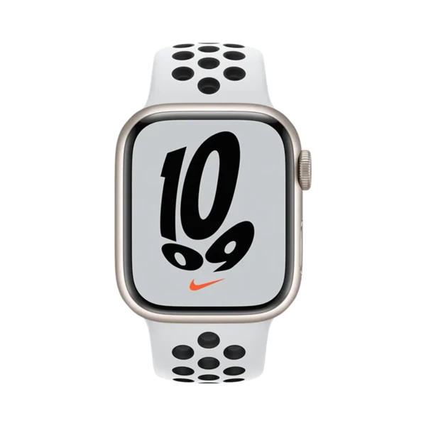 Apple Watch Series 7 Nike - Alüminyum - 41mm - Cellular - Yıldız Işığı - 2