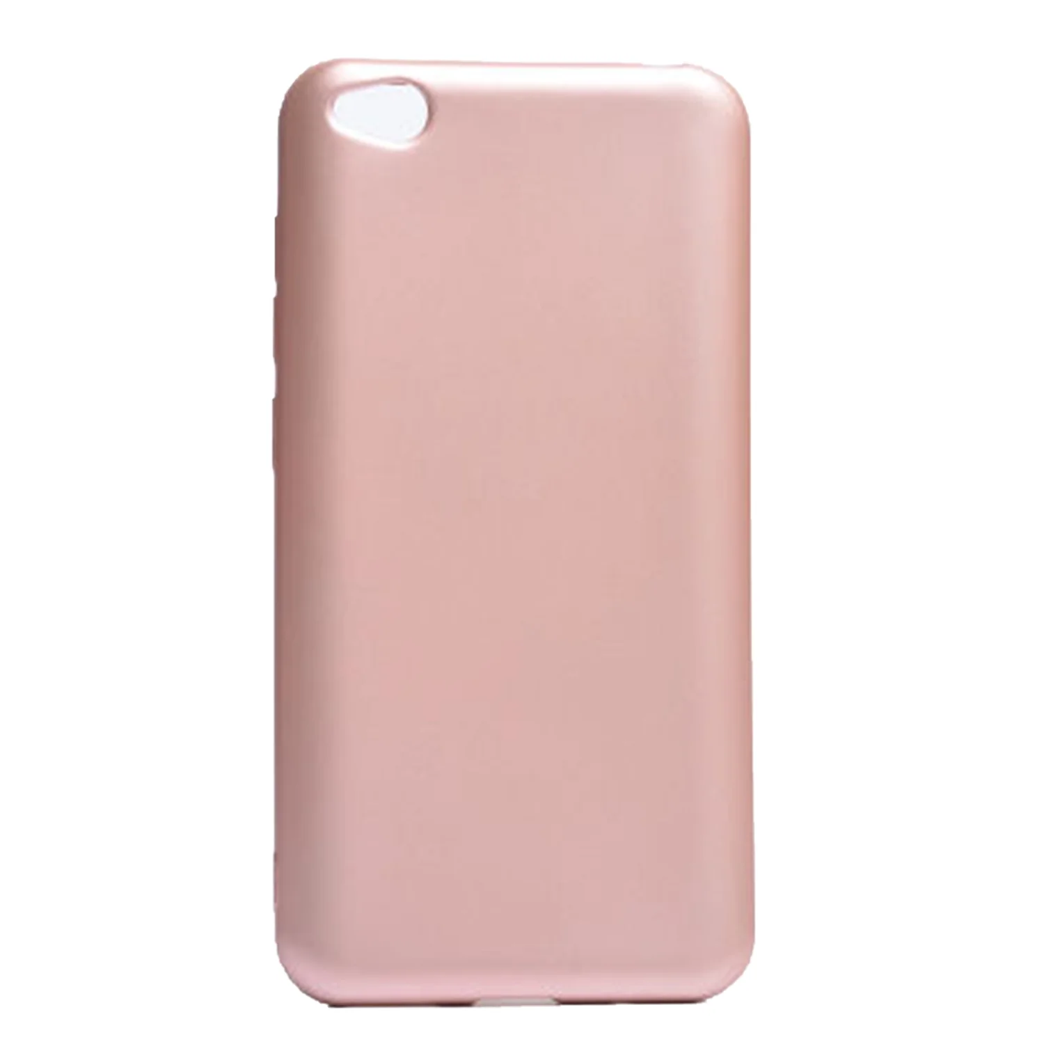 Nettech Xiaomi Redmi Go Uyumlu Suide Arka Koruma Kılıf (Rose Gold) NT-88887