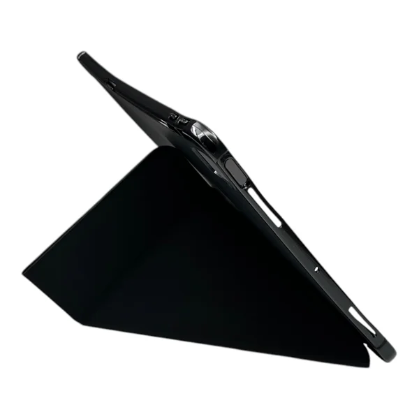 Nettech Apple iPad Pro 13 2024 Uyumlu Flip Prizma Seri Kapaklı Kılıf (Siyah) NT-111655 - 4