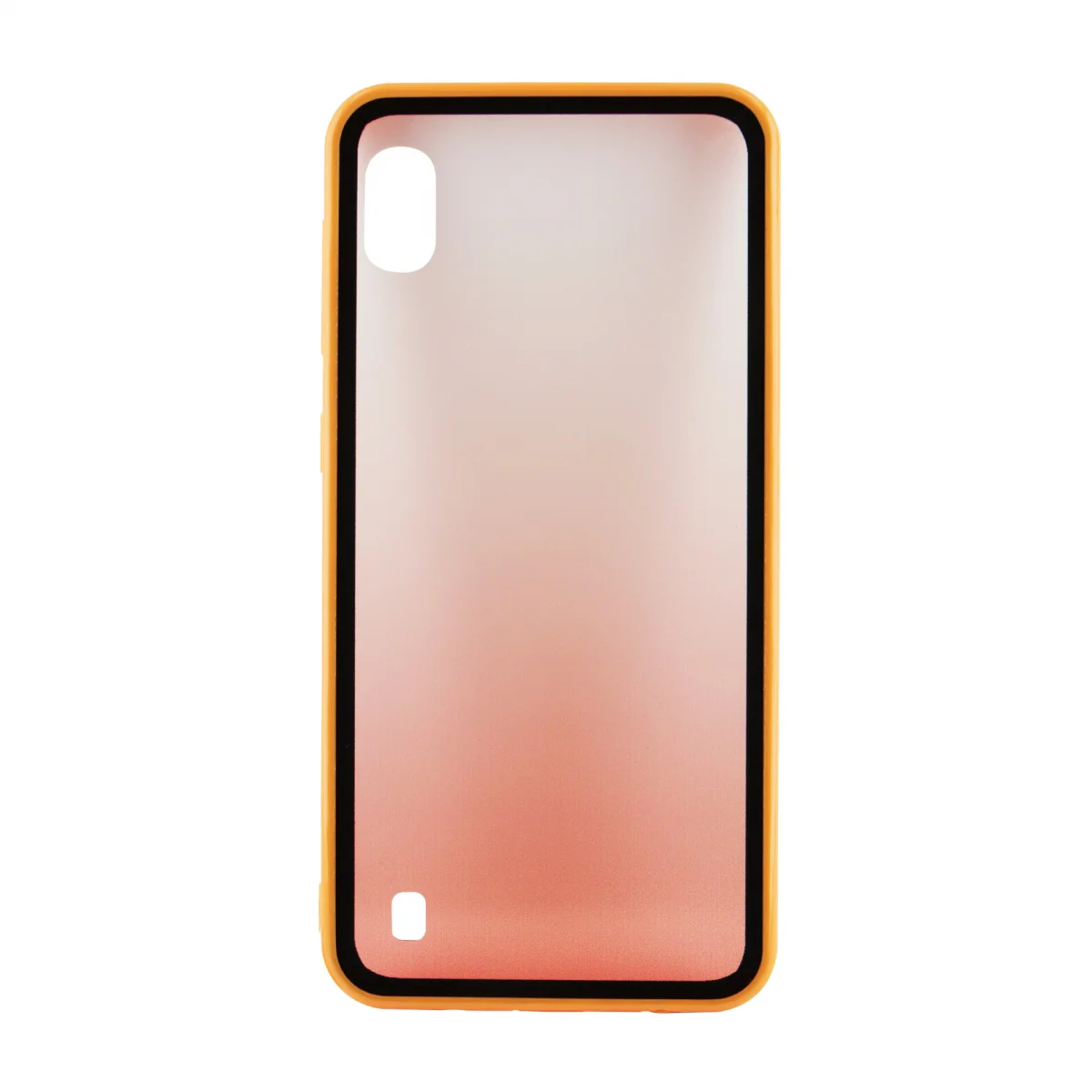 Nettech Samsung Galaxy A10 Uyumlu Arka Koruma Arka Koruma Kılıf (Turuncu) VR-17724