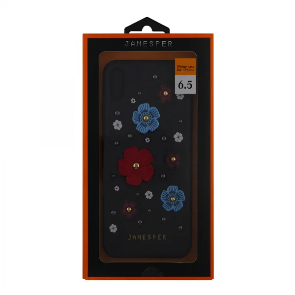Nettech Apple iPhone XS Max Uyumlu Arka Koruma Arka Koruma Kılıf (Siyah) VR-12816 - 2