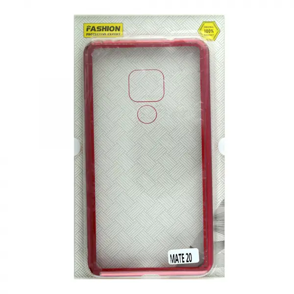 New Case Huawei Mate 20 Uyumlu Arka Koruma Arka Koruma Kılıf (Kırmızı) VR-11531