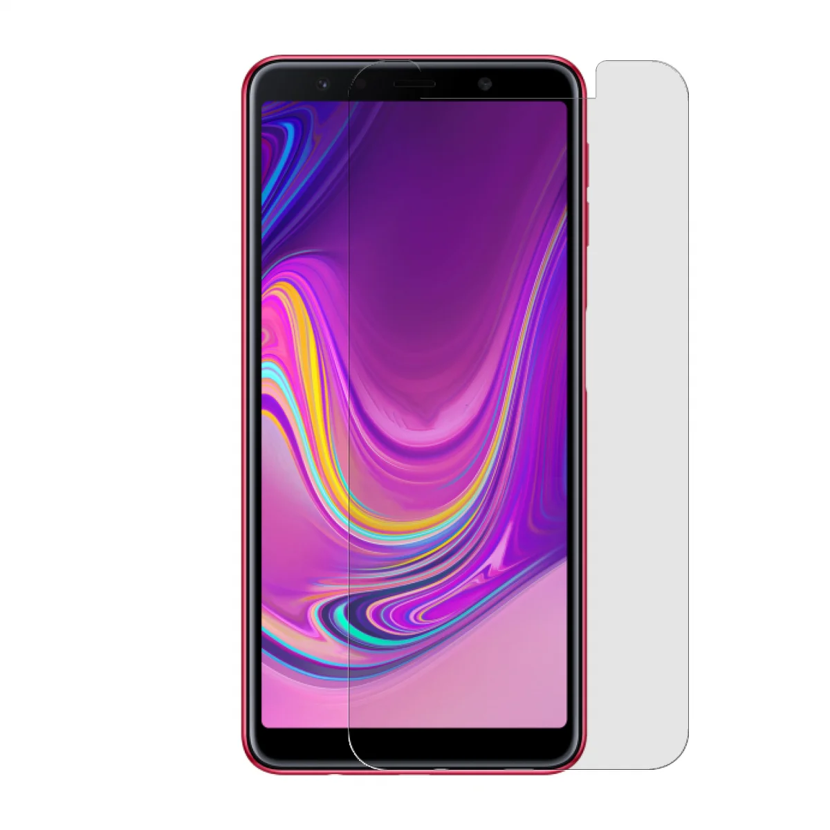 Nettech Samsung Galaxy A7 2018 Sm-A750F Uyumlu Ön Koruma Cam Ekran Koruyucu NT-26479