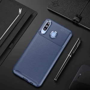Galaxy M30 Kılıf Zore Negro Silikon Kapak - Lacivert
