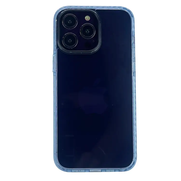 Nettech Apple iPhone 13 Pro Max Uyumlu Icesand Airbag Seri Arka Koruma Kılıf (Mavi) NT-101285