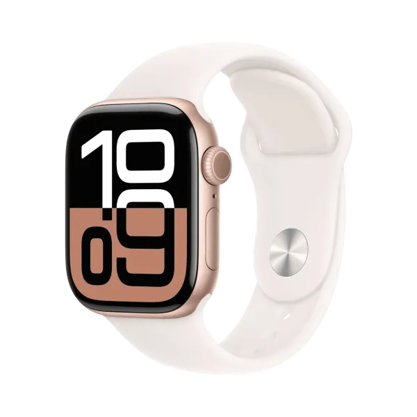 Apple Watch Series 10 - Alüminyum - 42mm - GPS + Cellular - Roze Altın