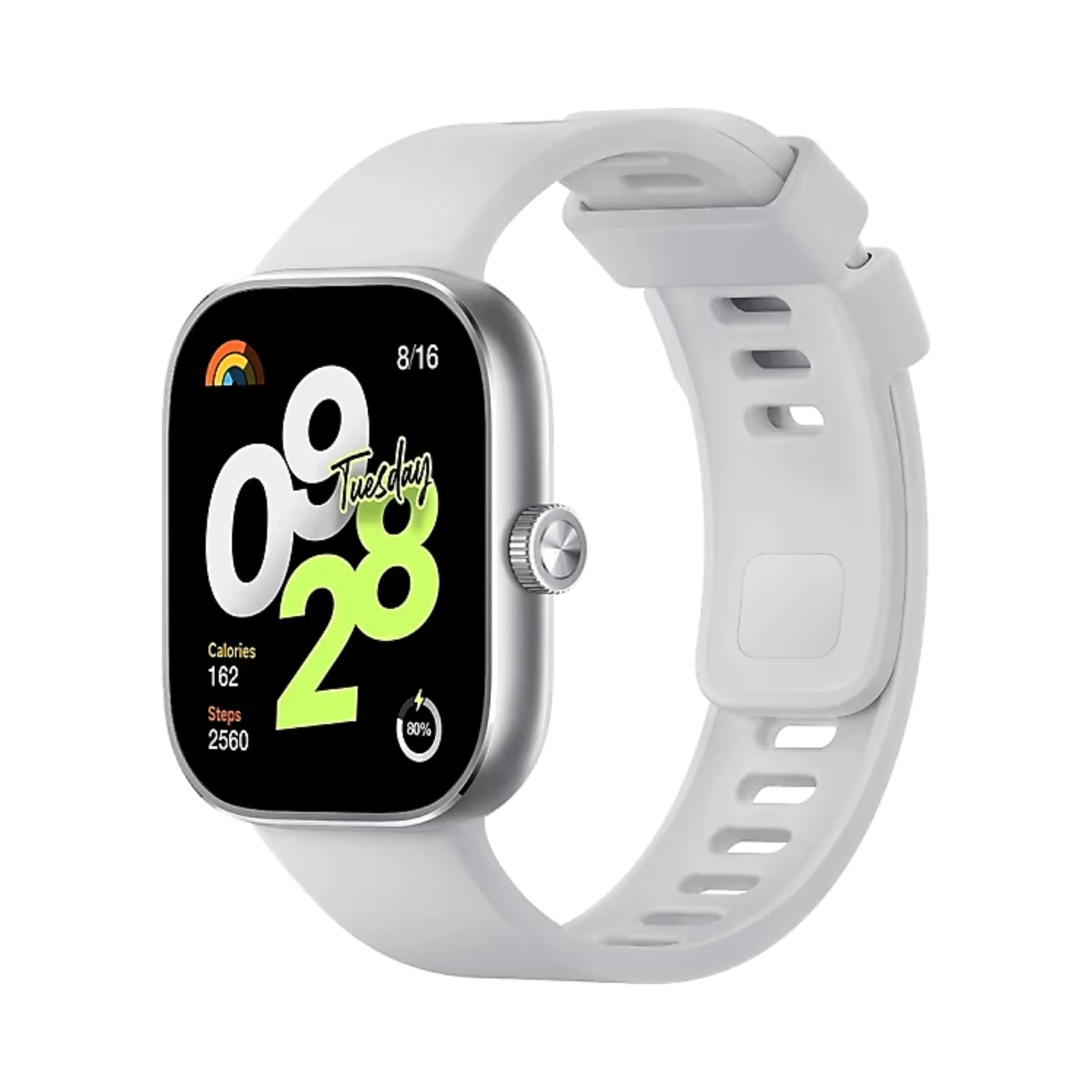 Xiaomi Redmi Watch 4 - Alüminyum - 47mm - Bluetooth - Gümüş