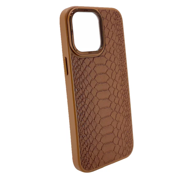 Nettech Apple iPhone 13 Pro Max Uyumlu Spor Deri Seri Arka Koruma Kılıf (Kahverengi) NT-101439 - 2