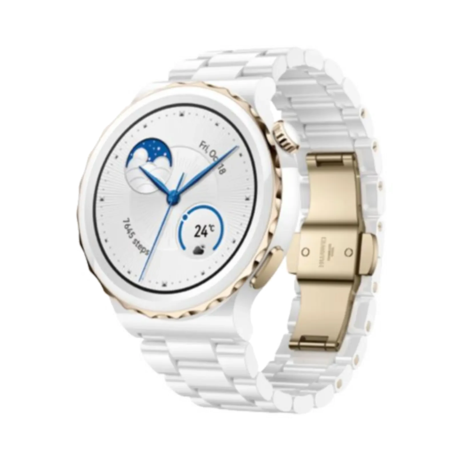 Huawei Watch GT3 Pro - Seramik - 43mm - GPS - Beyaz