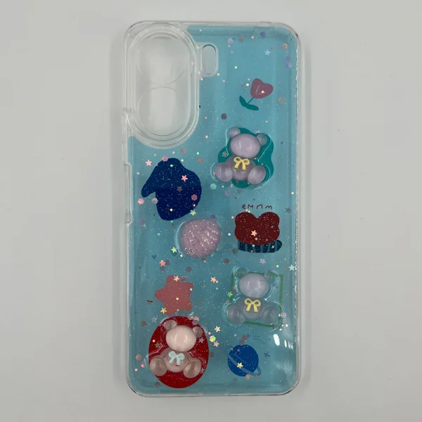 Nettech Xiaomi Redmi 13C Uyumlu Mimi Seri Arka Koruma Kılıf (Karışık Renk) NT-107608 - 4