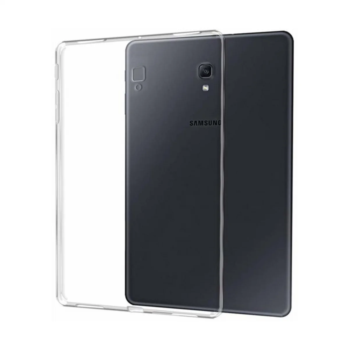 Nettech Samsung Galaxy T590 Tab A 10.5 inç Uyumlu Şeffaf Seri Arka Koruma (Şeffaf) VR-17908
