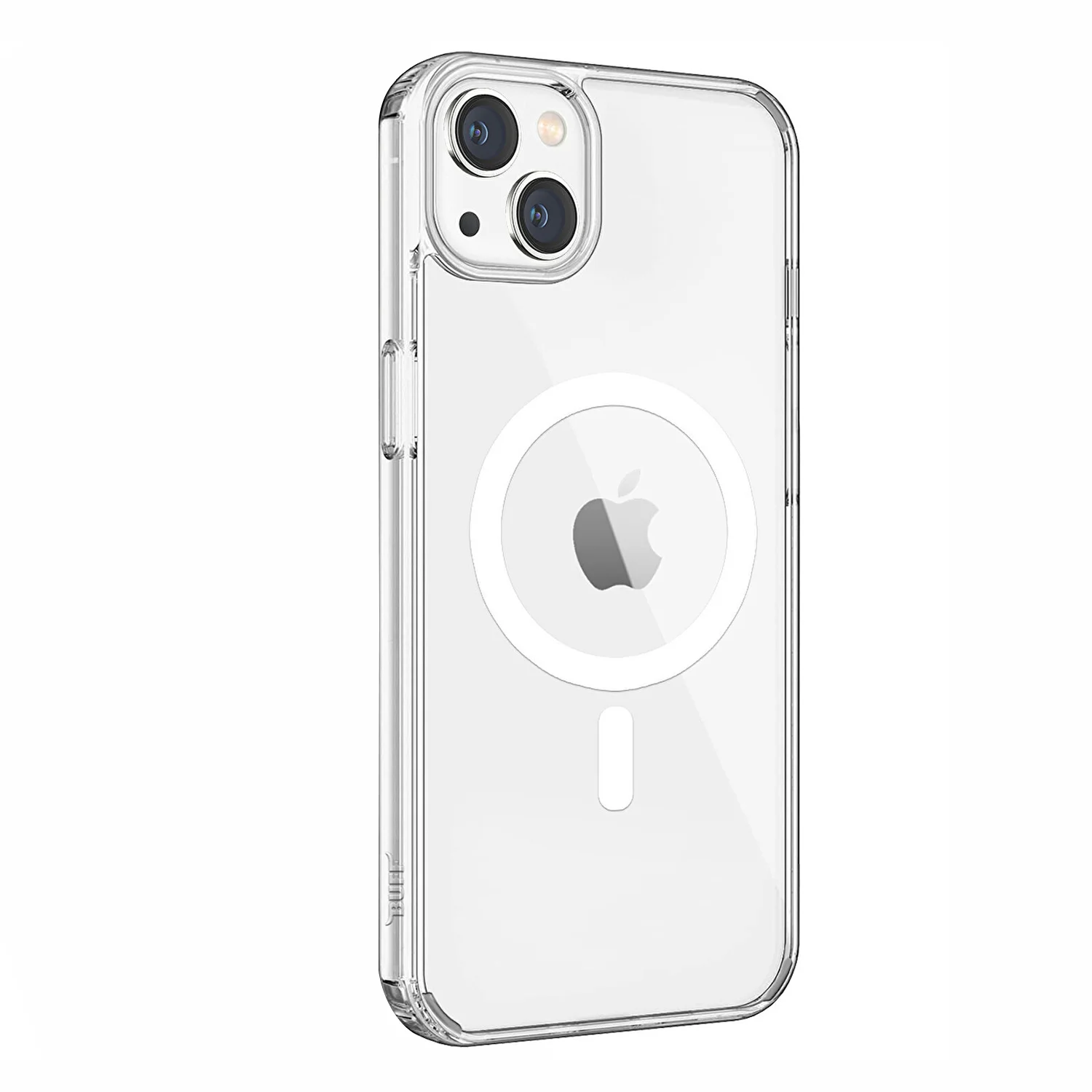 Nettech Apple iPhone 14 Uyumlu MagSafe Kamera Korumalı Arka Koruma Kılıf (Şeffaf) NT-97503