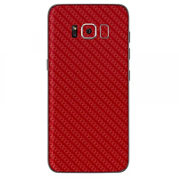 Helt Samsung Galaxy G955 S8 Plus Uyumlu Arka Koruma 3M 360 Kaplama (Kırmızı) VR-2036