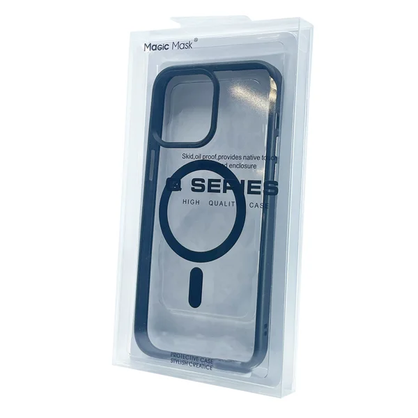 Nettech Apple iPhone 13 Pro Uyumlu Orjin Case MagSafe Manyetik Arka Koruma Kılıf (Lacivert) NT-94739 - 3