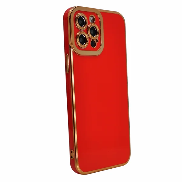 Nettech Apple iPhone 12 Pro Max Uyumlu Lüx Soft Seri Arka Koruma Kılıf (Kırmızı) NT-97122 - 2