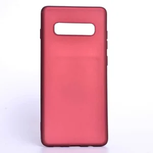 Galaxy S10E Kılıf Zore Premier Silikon Kapak - Mürdüm