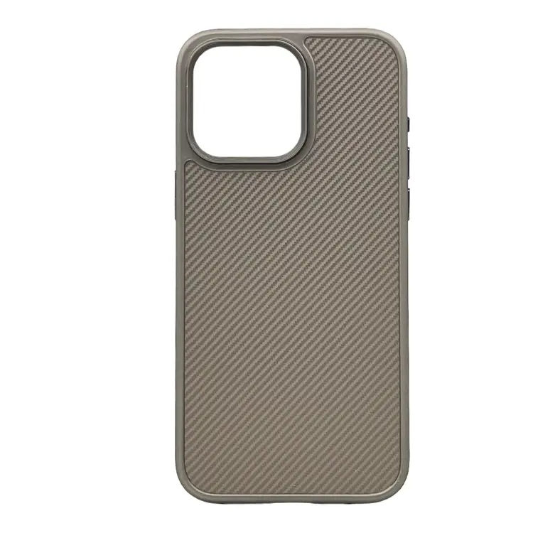 Nettech Apple iPhone 15 Pro Uyumlu NT-N039 Arka Koruma Kılıf (Gri) NT-108026