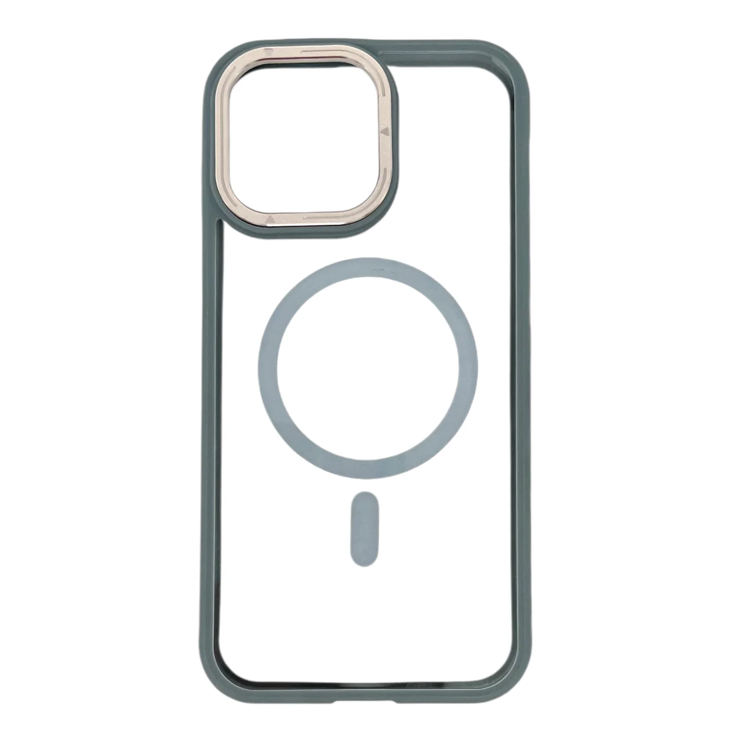 Nettech Apple iPhone 15 Pro Max Uyumlu NT-N047 Arka Koruma Kılıf (Gri) NT-108695