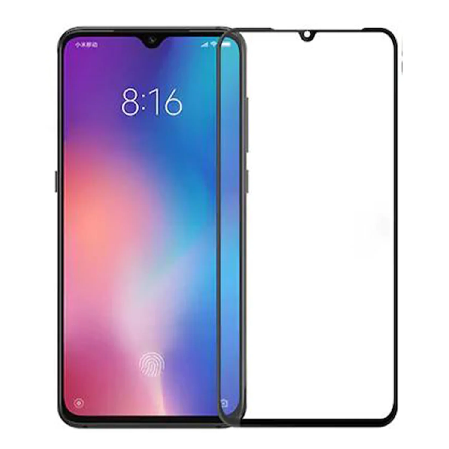 Nettech Xiaomi Redmi 9 Uyumlu Ön Koruma Seramik Nano Ekran Koruyucu (Siyah) NT-80309