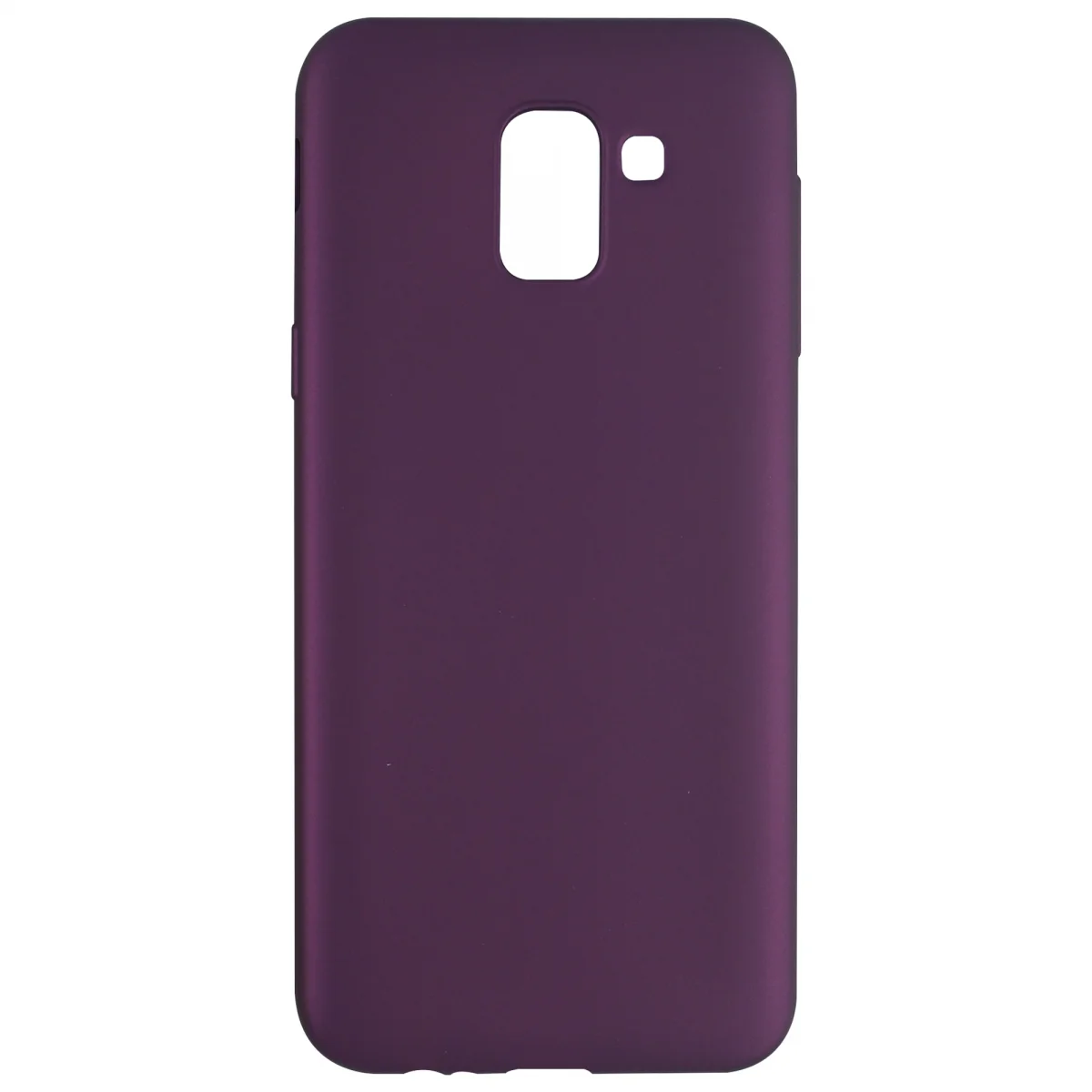 Nettech Samsung Galaxy J600 J6 Uyumlu Suide Arka Koruma Kılıf (Mürdüm) VR-8214