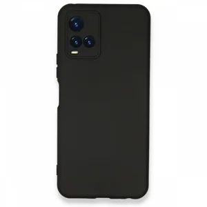 Nettech Vivo Y21S Uyumlu Nano Arka Koruma Kılıf (Siyah) NT-94397