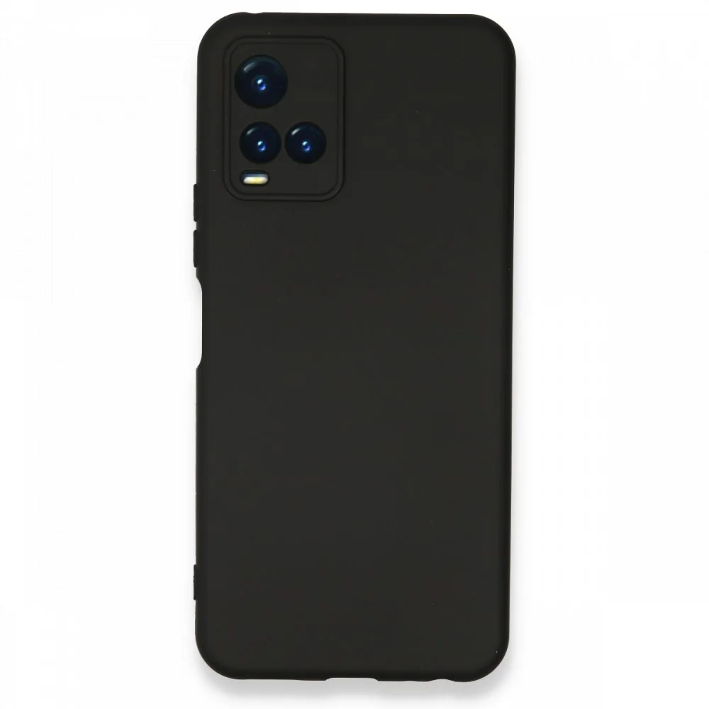 Nettech Vivo Y21S Uyumlu Nano Arka Koruma Kılıf (Siyah) NT-94397